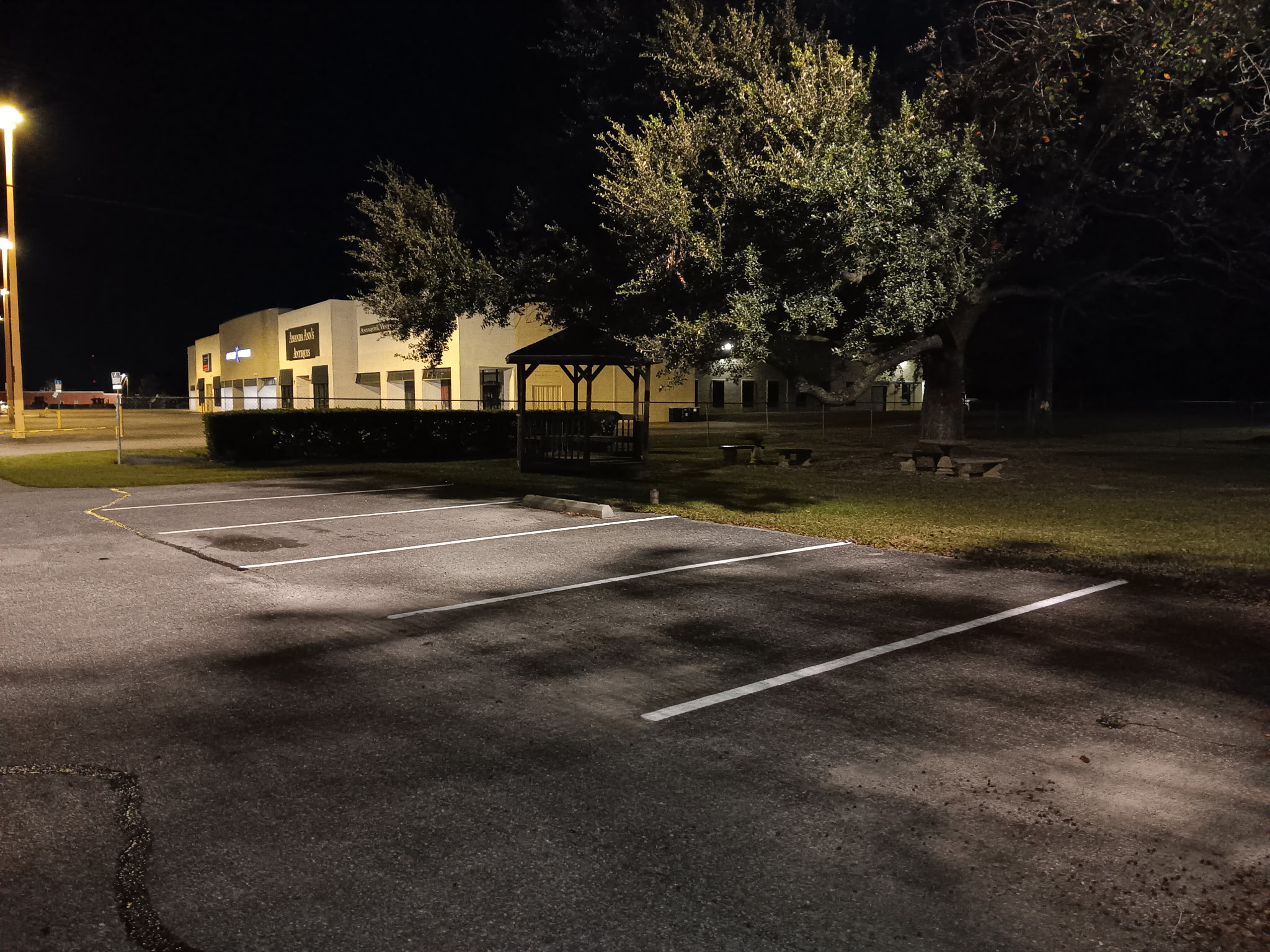 Crack Filling and Parking Lot Re-Striping Completed by Brynco Home Improvements in Pensacola, FL 